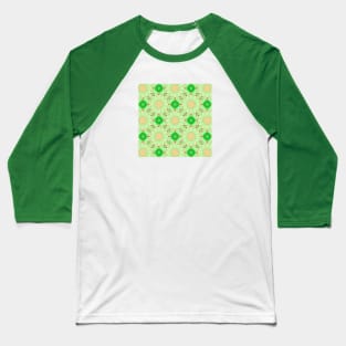 Green mandala Baseball T-Shirt